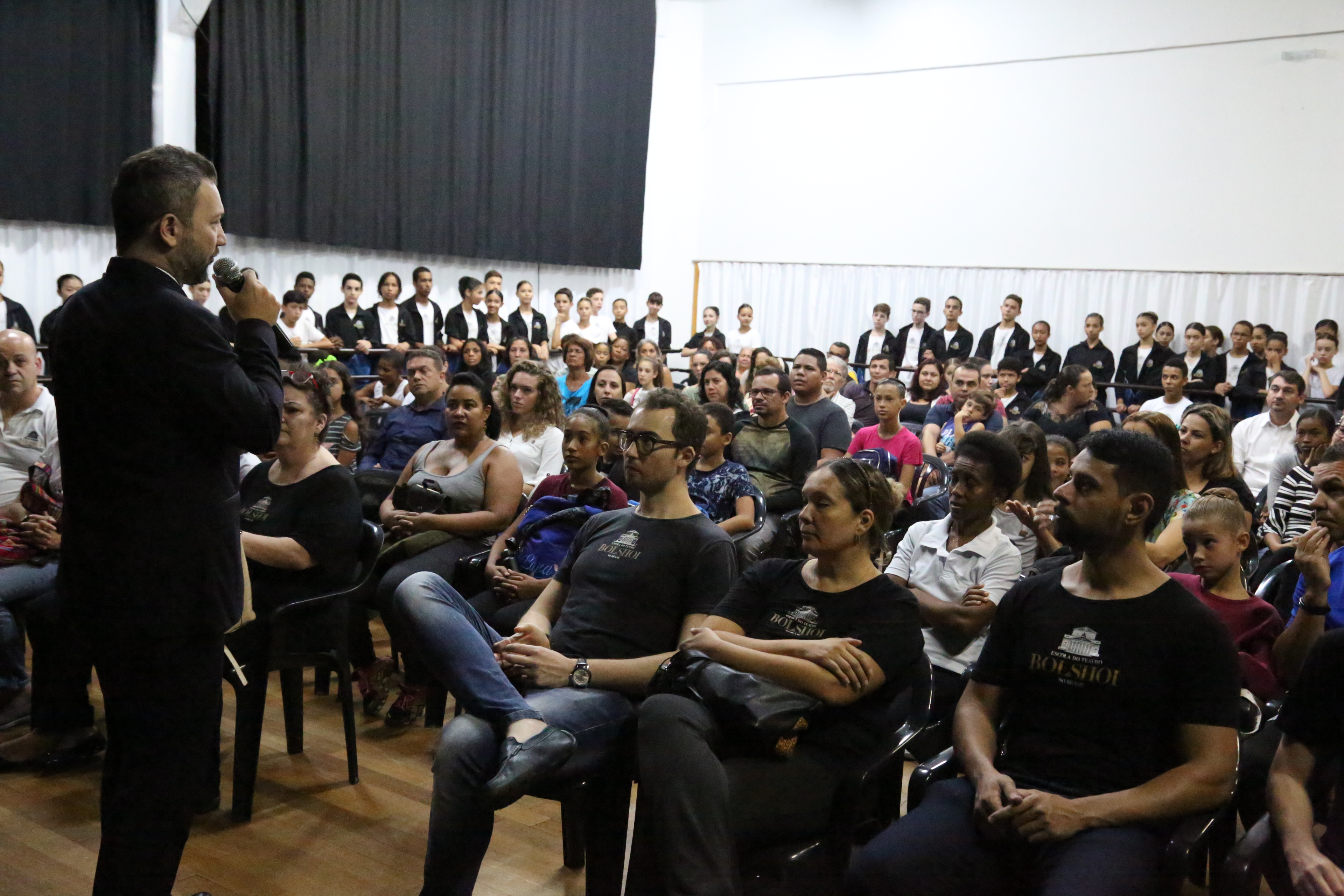 Retorno as aulas na Escola Bolshoi 