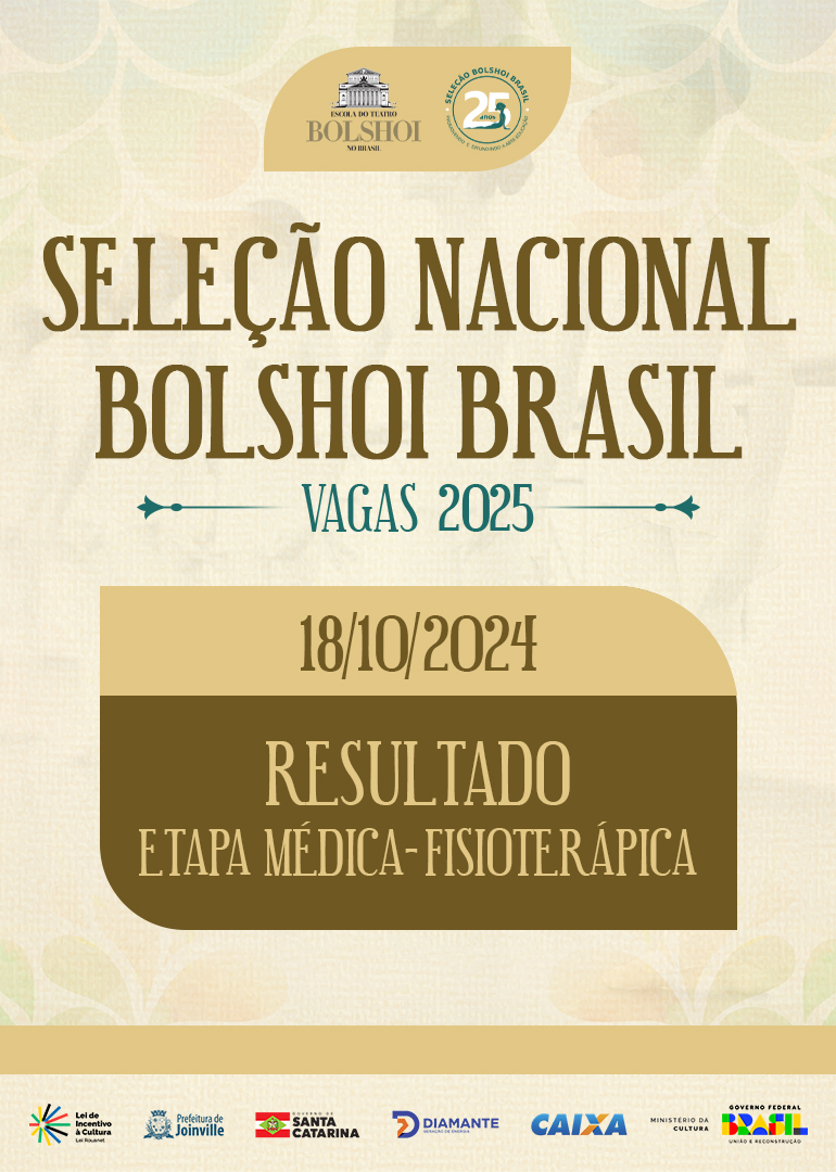 RESULTADO DA ETAPA MÉDICO-FISIOTERÁPICA - Seleção Nacional /vagas 2025