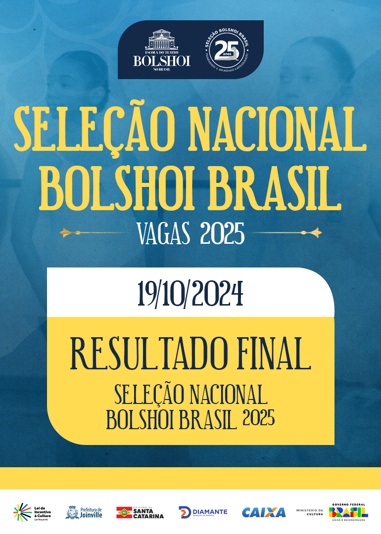 RESULTADOS FINAL DA SELEÇÃO NACIONAL - APROVADOS PARA 2025