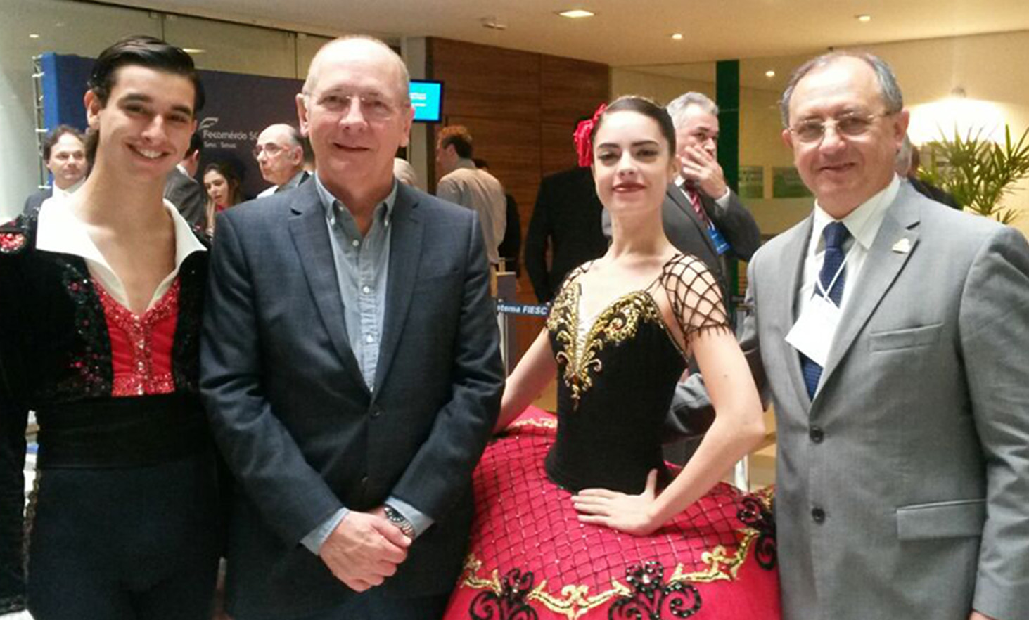 Bolshoi Brasil marca presença em evento na Capital Catarinense