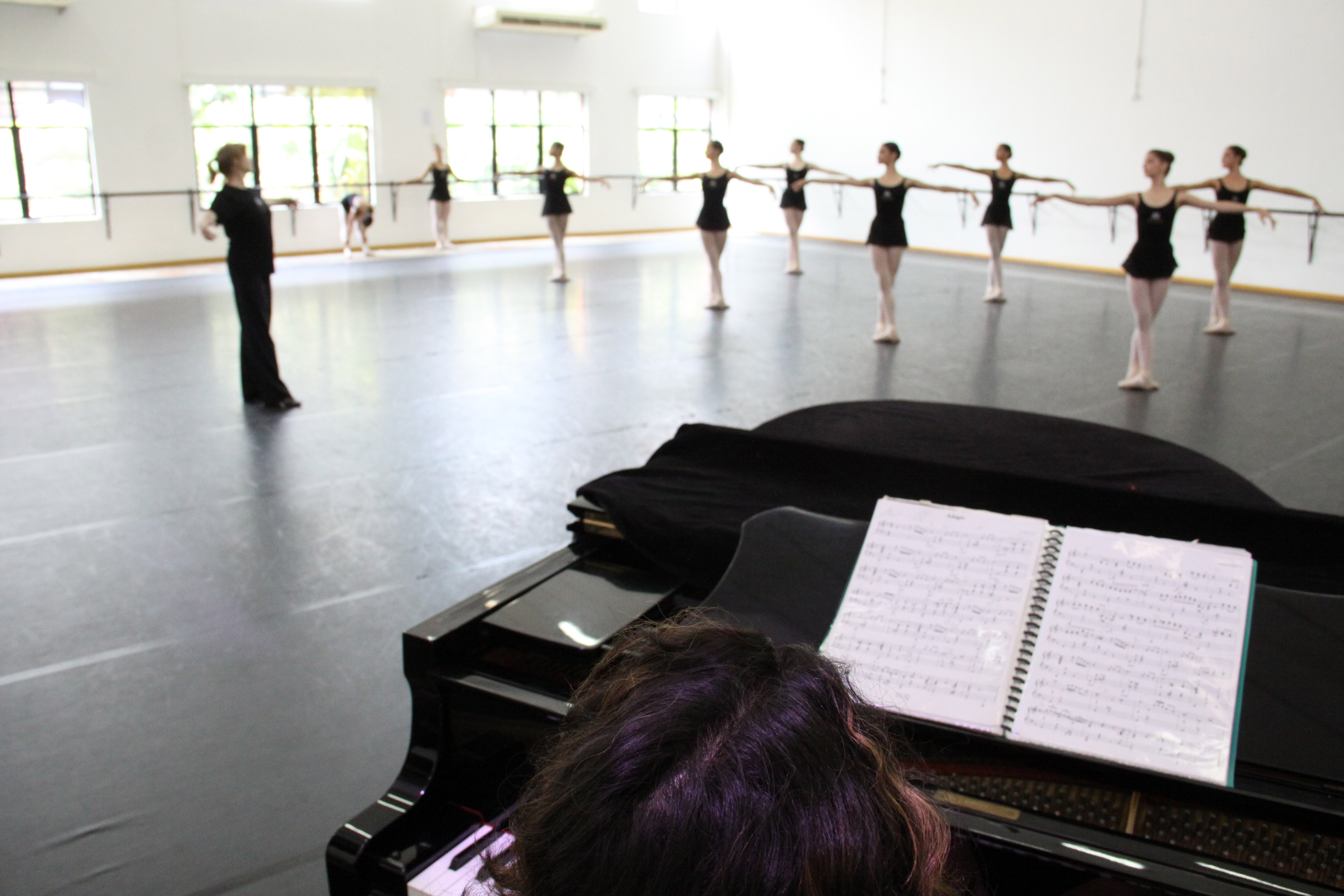 Sala de Aula - Detalhe Piano